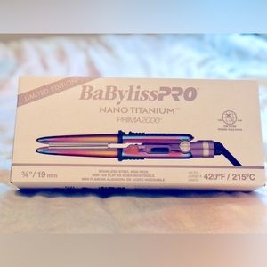 BaByliss PRO Nano Titanium 3/4” straightener